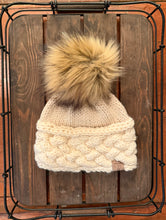 Cable Brim Beanie