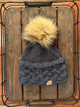 Cable Brim Beanie
