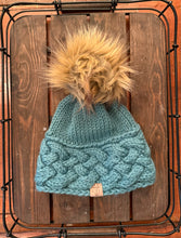 Cable Brim Beanie