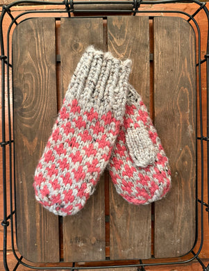 Fair Isle Nordic Mittens